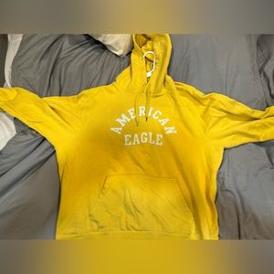 Yellow American Eagle Hoodie